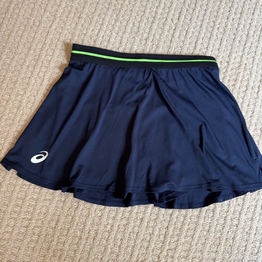 Asics Dark Blue Tennis Skirt